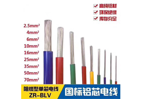 BLV 型號(hào)：2.5mm²²～300mm²²